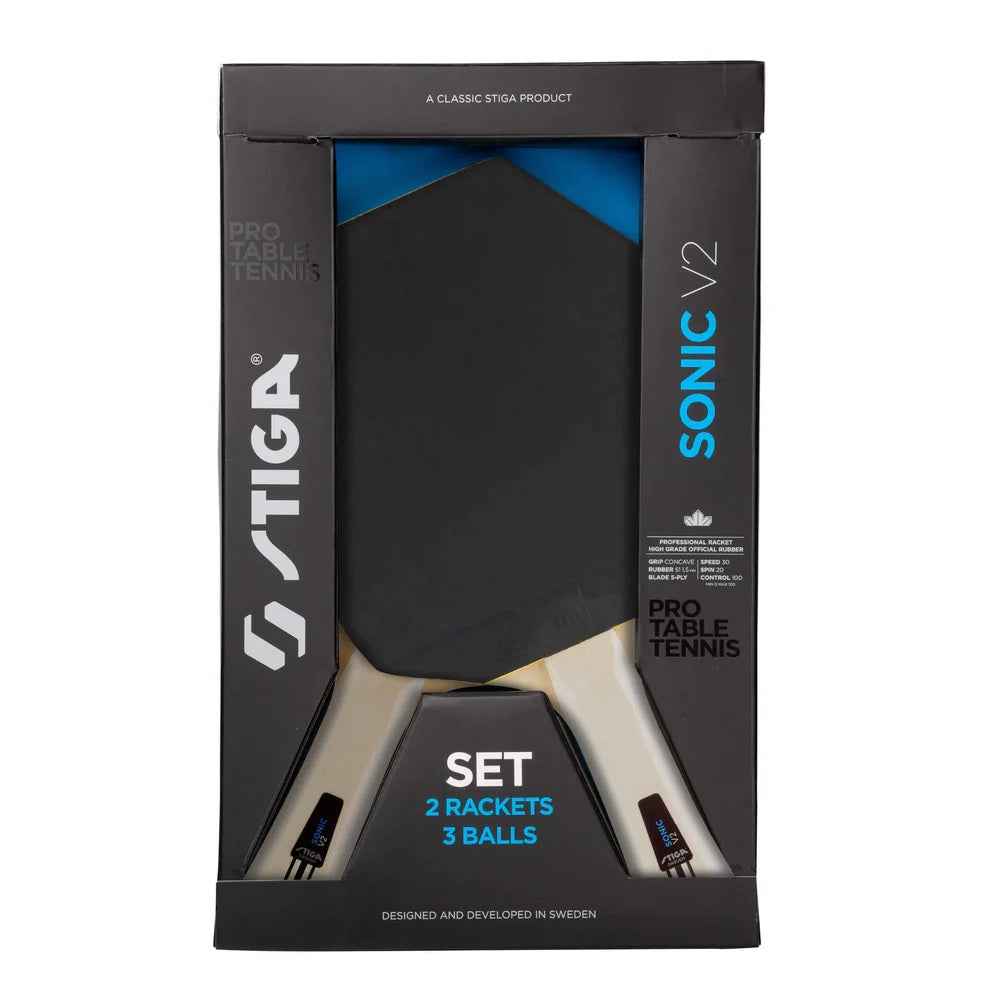 Set pentru tenis de masă Stiga 1210-1206-35 set sonic V2 - hobby