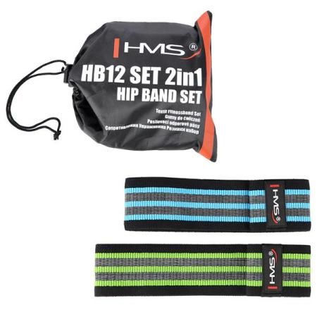 SET BENZI PENTRU FITNES HB12 SET 2IN1 art.27888