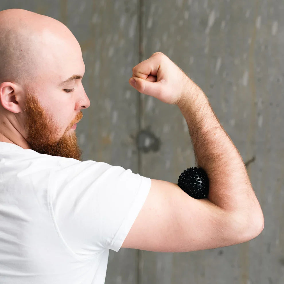 Массажный мяч Abisal BLP01 black spiky HMS
