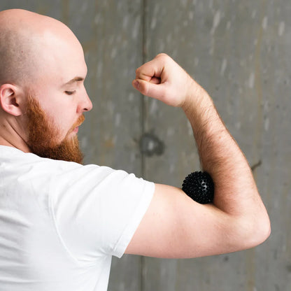 Массажный мяч Abisal BLP01 black spiky HMS