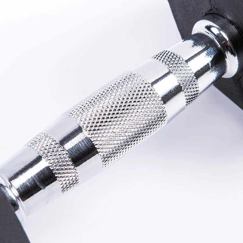 Gantere hexagonale (pereche) Rubber Hex Dumbbells LP8005