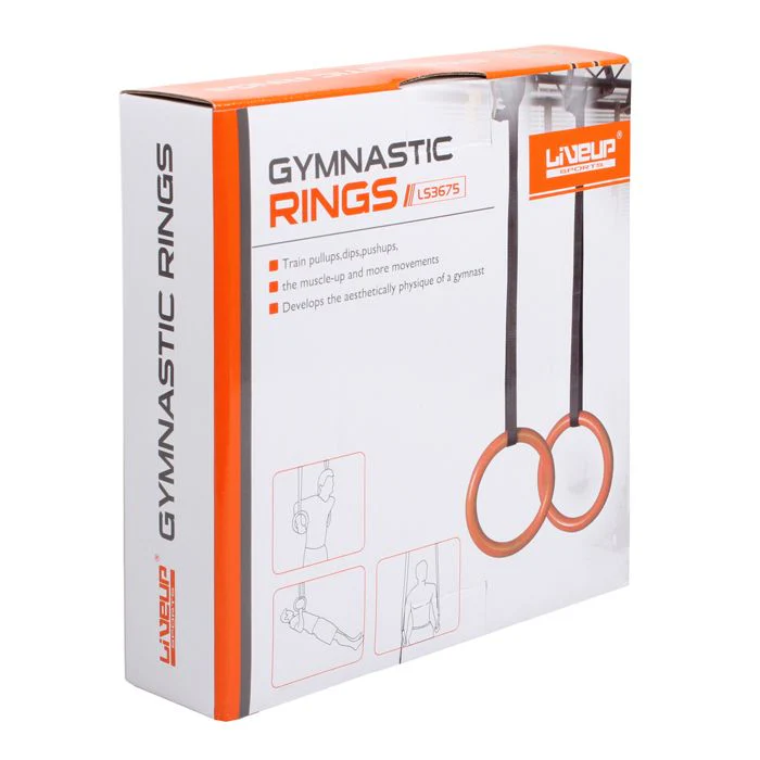 Inele de gimnastică LiveUp LS3675/OG