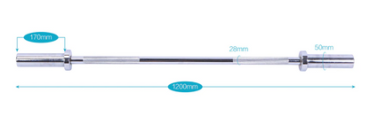 Bara olimpică LivePro 1.2m LP8054/SR