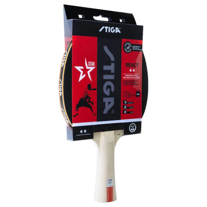 Ракетка для настольного тенниса Stiga 11212-8418-01 bat react - 2-star
