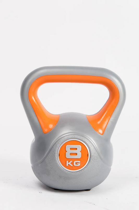 Greutate 8 kg Kettlebell plastic LiveUp LS2047 art. 41478