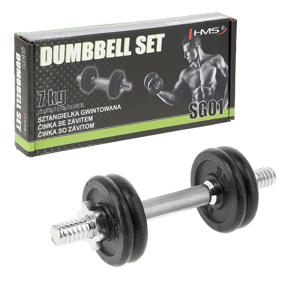 Гантель разборная Abisal HMS SG01 cast iron dumbbell 7kg
