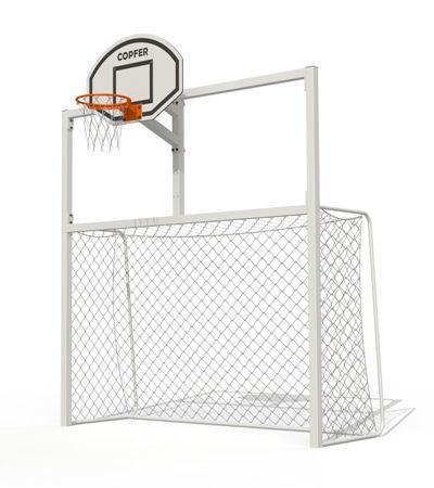 Porti pentru mini-fotbal cu panou baschet PTP 712 ART.5080