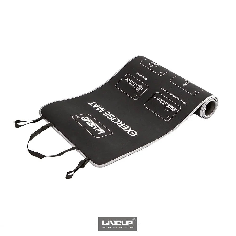 Covoraș de yoga LiveUp EXERCISE MAT LS3258/BK art. 55512