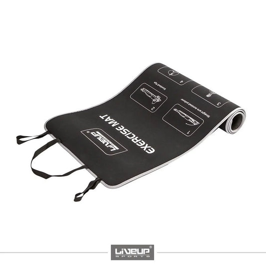 Covoraș de yoga LiveUp EXERCISE MAT LS3258/BK art. 55512